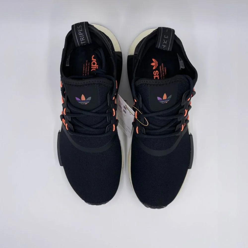 adidas NMD R1 Black Mens Shoes